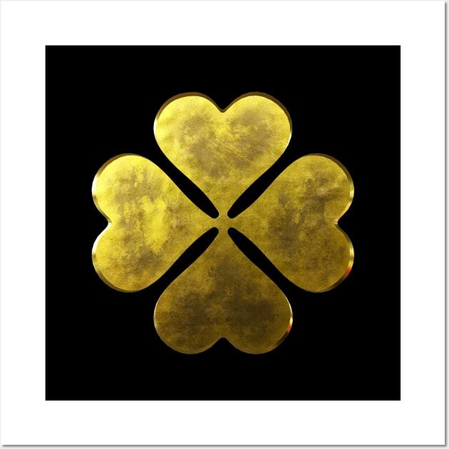 4 Leaf Clover Wall Art by siriusreno